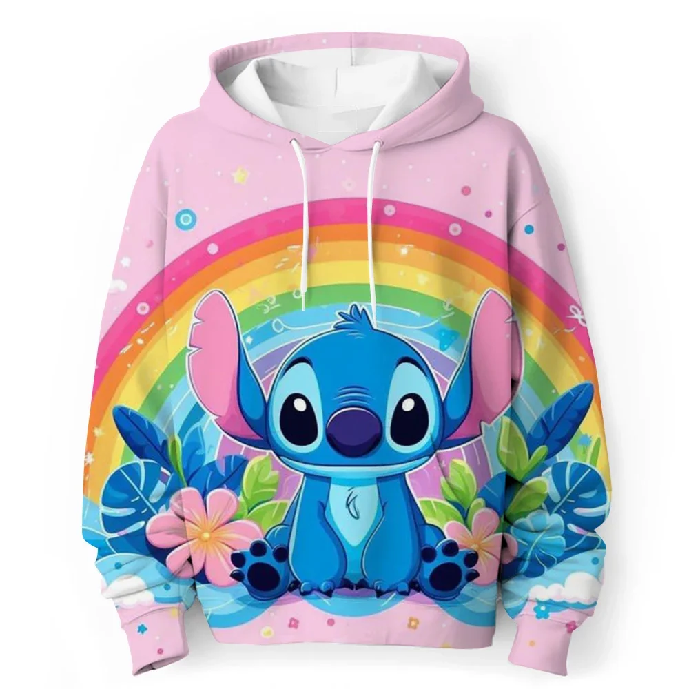 Kawaii Stitch Anime 3D Printed Sweatshirt