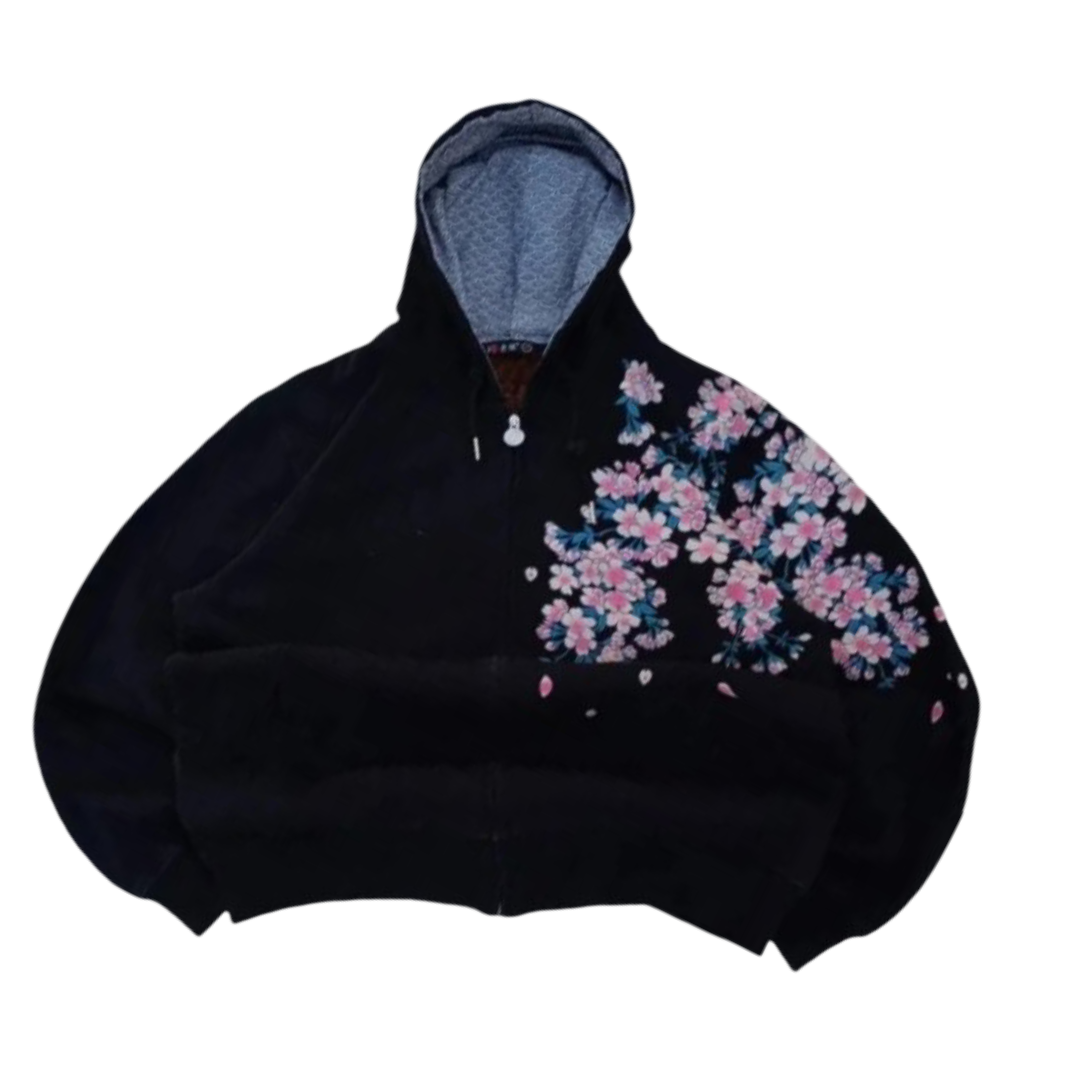 Kawaii Blossom Print Hoodie Kawaii Blossom Print Hoodie