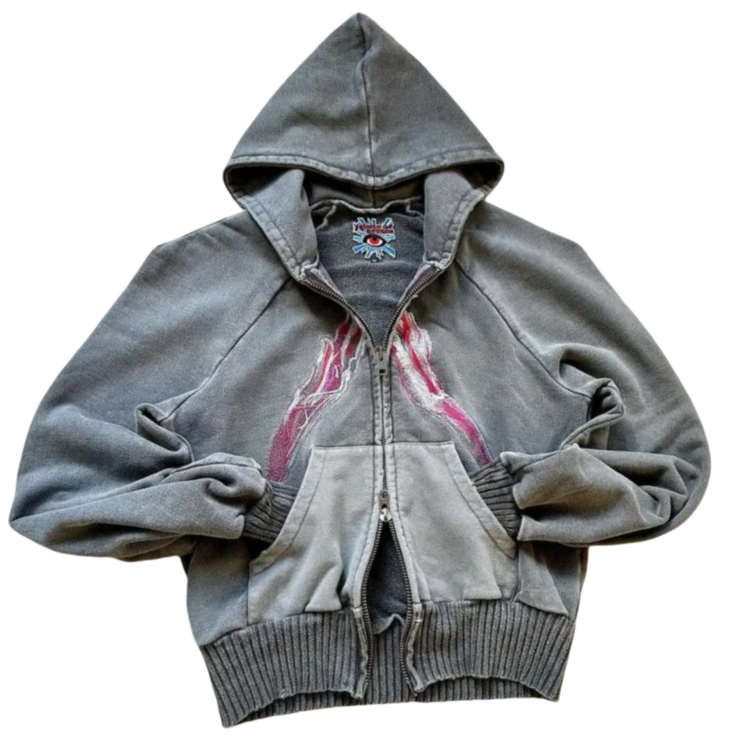 Kawaii Printed Polyester Hoodie