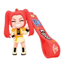 Kawaii Anime Kpop Demon Hunters Mira Keychain Kawaii Anime Kpop Demon Hunters Mira Keychain