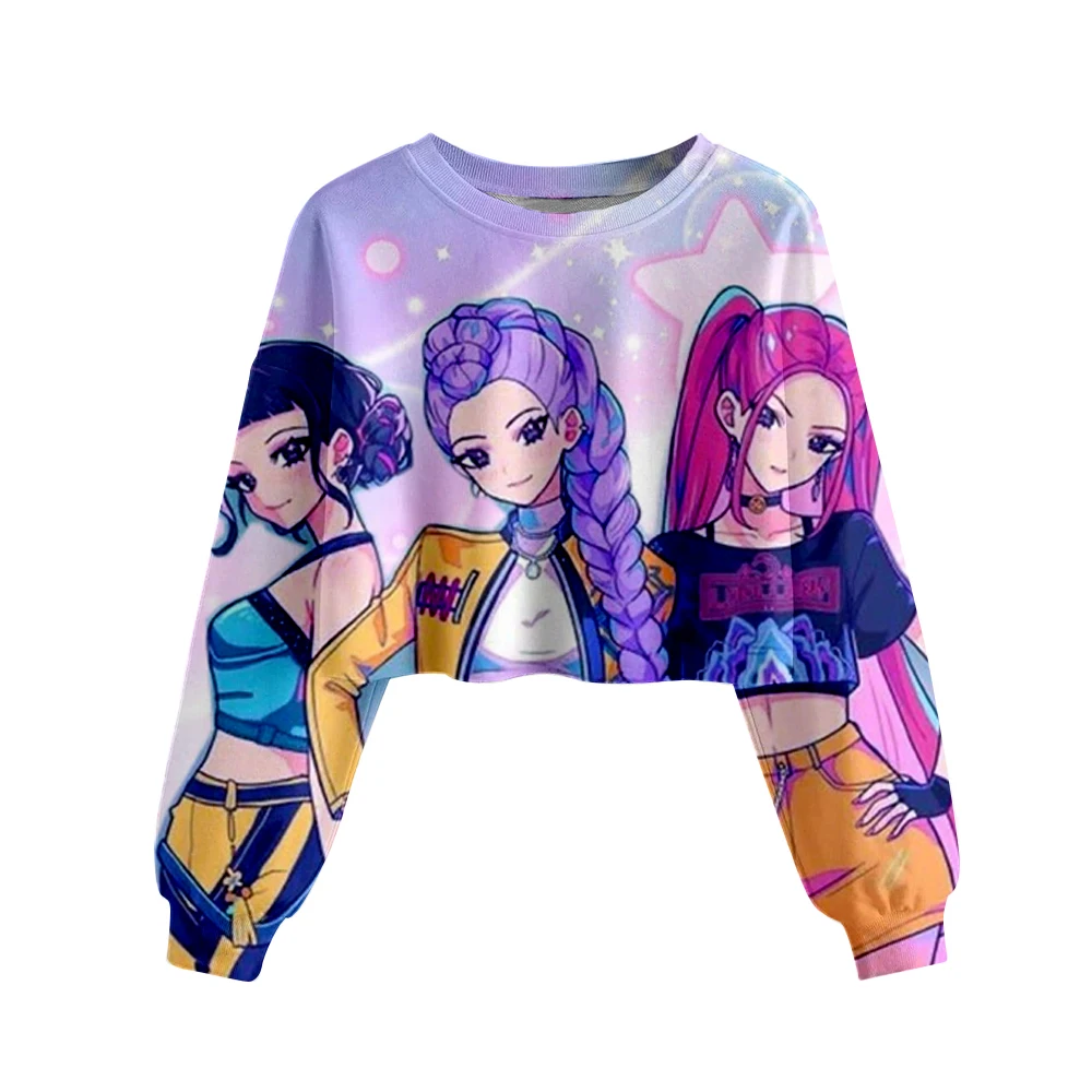 Kawaii KPop Demon Hunters Children Hoodie