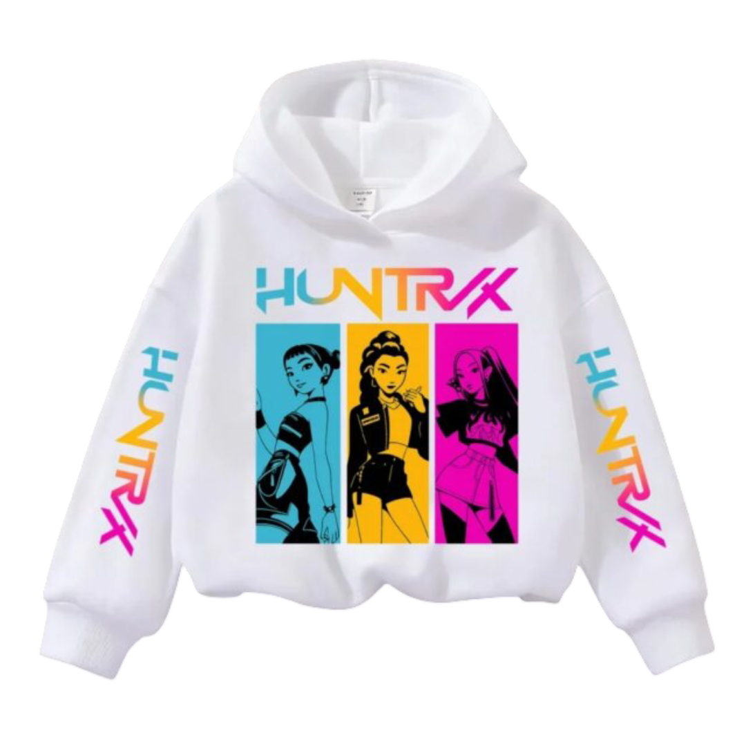 KPop Demon Hunters Kawaii Print Hoodie
