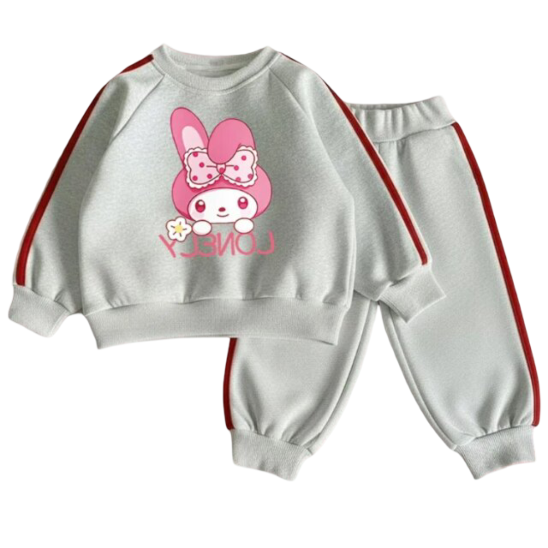 Kawaii Sanrio My Melody Print Sweater And Pant Set