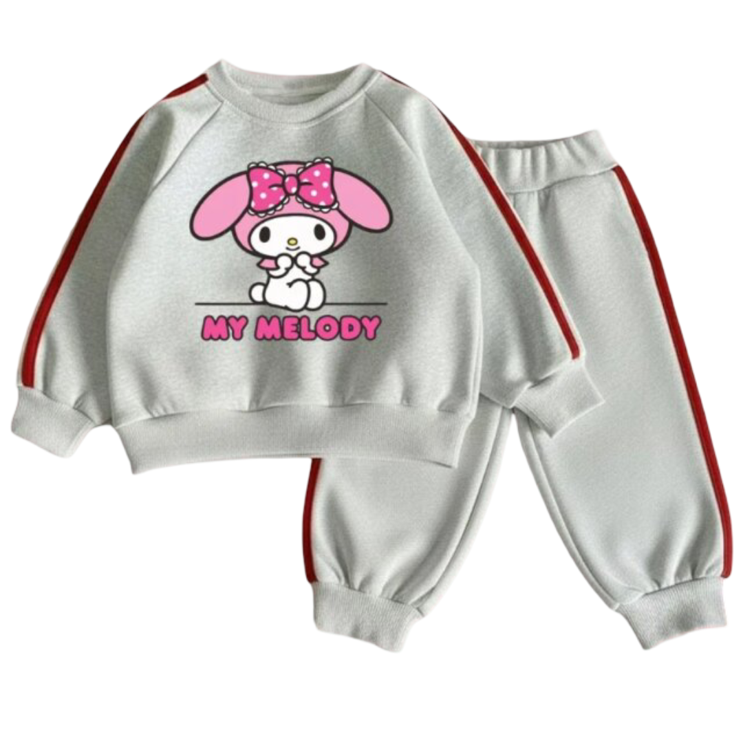 Kawaii Sanrio My Melody Print Sweater And Pant Set