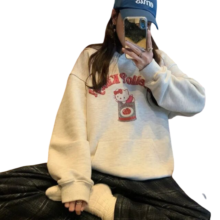 Kawaii Hello Kitty Long Sleeve Hoodie Kawaii Hello Kitty Long Sleeve Hoodie