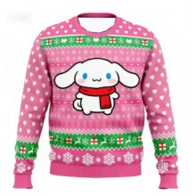 2026 Sanrio Yugui Dog Christmas Kids/Adults Pink Round Neck Hoodie Y2K Christmas Family Dress Christmas Gift Loose Top 2026 Sanrio Yugui Dog Christmas Kids/Adults Pink Round Neck Hoodie Y2K Christmas Family Dress Christmas Gift Loose Top