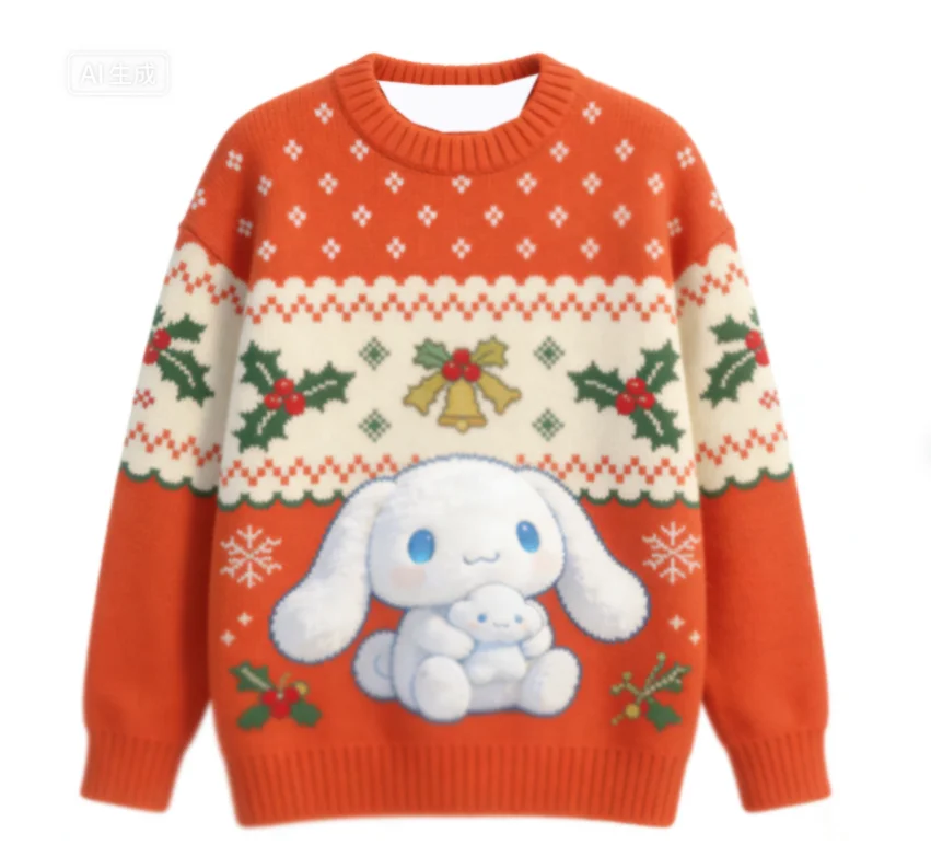 Kawaii Christmas Sanrio Cinnamoroll Sweater
