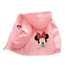 Kawaii Minnie Mouse Polyester Jacket Kawaii Minnie Mouse Polyester Jacket