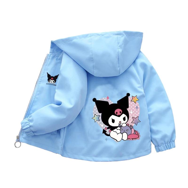 Kawaii Sanrio Kuromi Print Jacket