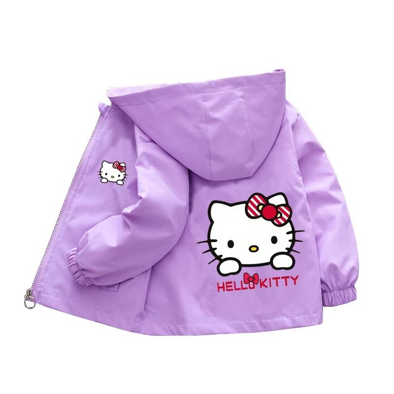 Kawaii Sanrio Hello Kitty Print Jacket
