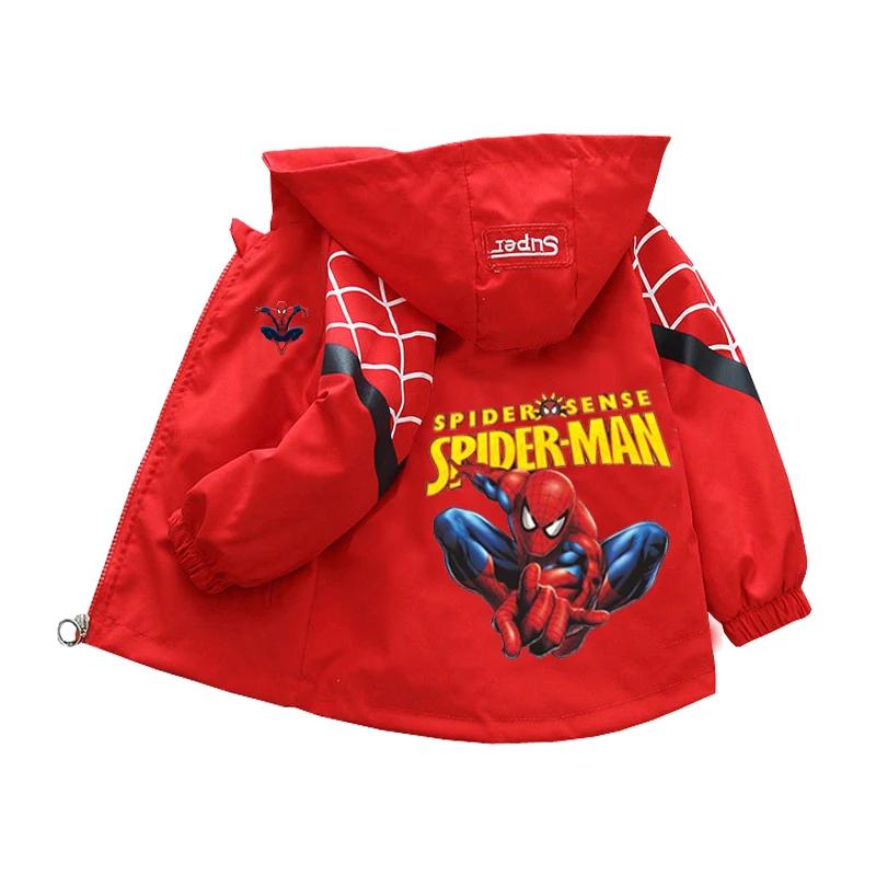 Kawaii Spider Man Print Jacket