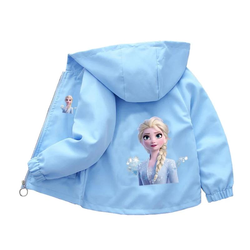 Kawaii Frozen Elsa Printed Jacket
