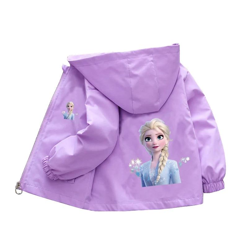 Kawaii Frozen Elsa Printed Jacket