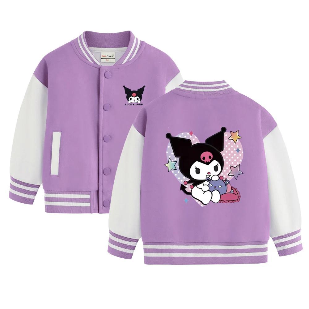 Kawaii Sanrio Kuromi Printed Jacket