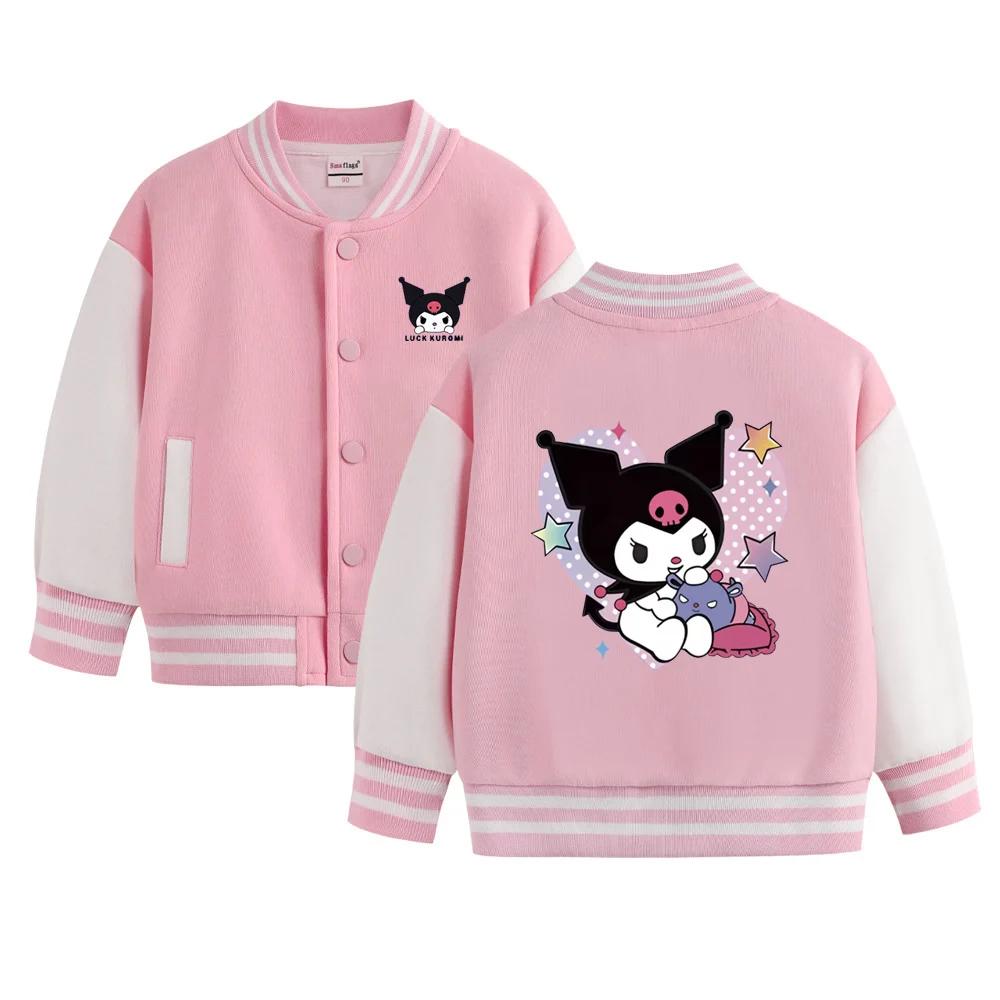 Kawaii Sanrio Kuromi Printed Jacket