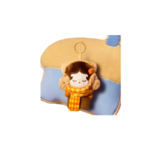 Kawaii Pop Bean Fluffy And Cozy Series Skullpanda Plush Keychain Kawaii Pop Bean Fluffy And Cozy Series Skullpanda Plush Keychain