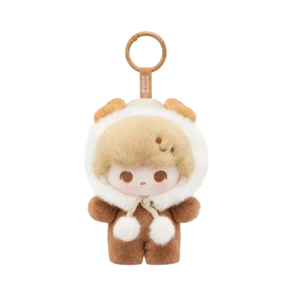 Kawaii Pop Bean Fluffy And Cozy Series Dimoo Plush Keychain