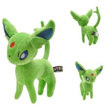 20cm Kawaii Anime Pokemon Green Espeon Plush Toy 20cm Kawaii Anime Pokemon Green Espeon Plush Toy