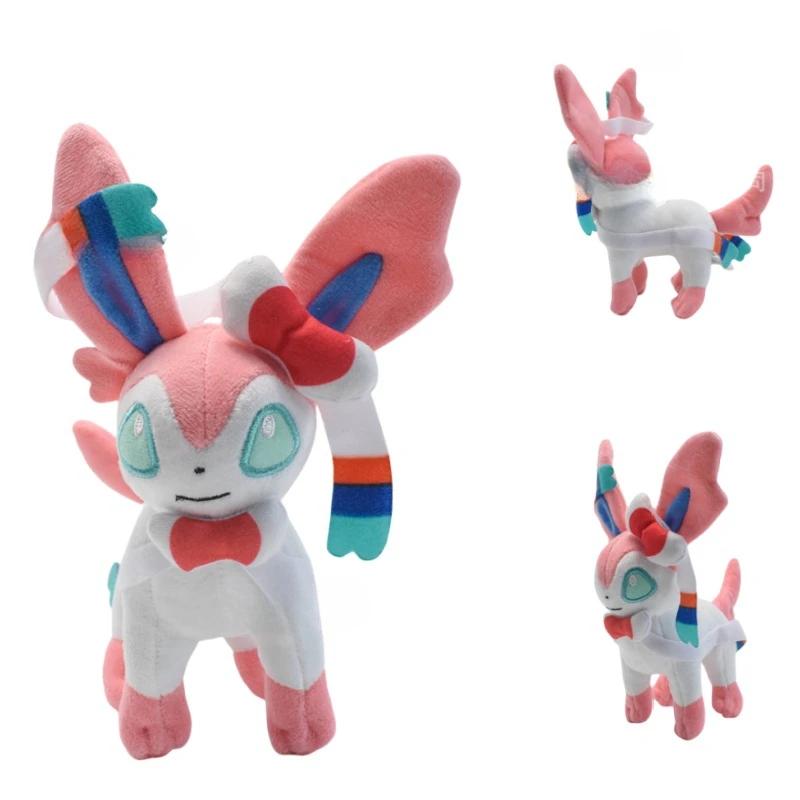 20cm Kawaii Anime Pokemon Sylveon Plush Toy