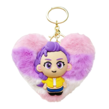 Kawaii Anime KPop Demon Hunters Rumi Plush Keychain Kawaii Anime KPop Demon Hunters Rumi Plush Keychain