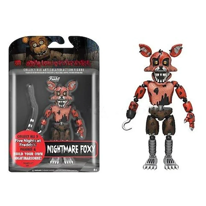 Kawaii Five Nights At Freddy's Nightmare Foxy Action Figure Toy With Blind Box