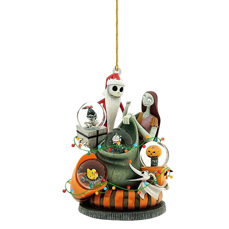 The Nightmare Before Christmas Kawaii Character Acrylic Pendant