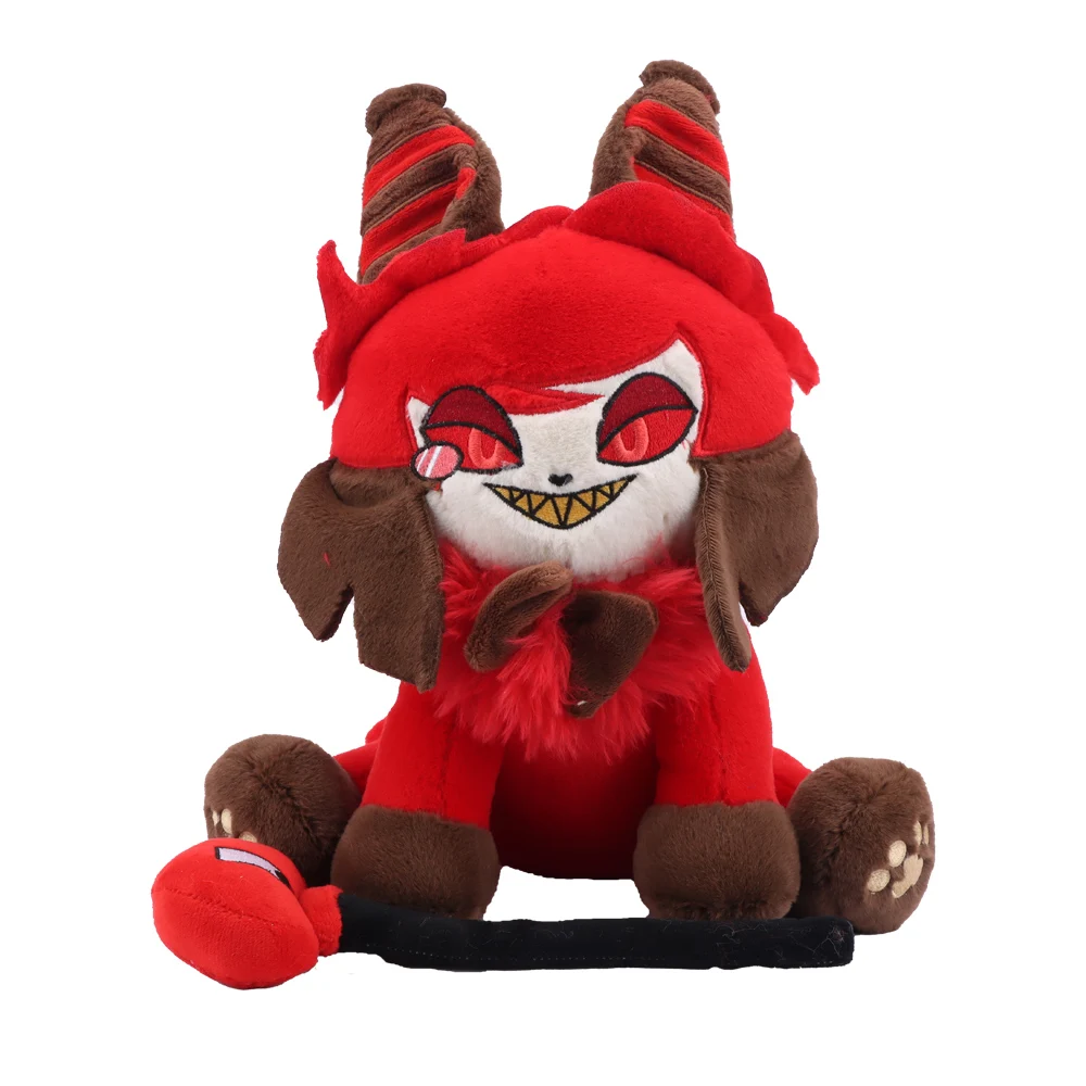 Kawaii Hazbin Hotel Alastor Meow Cat Plush Toy
