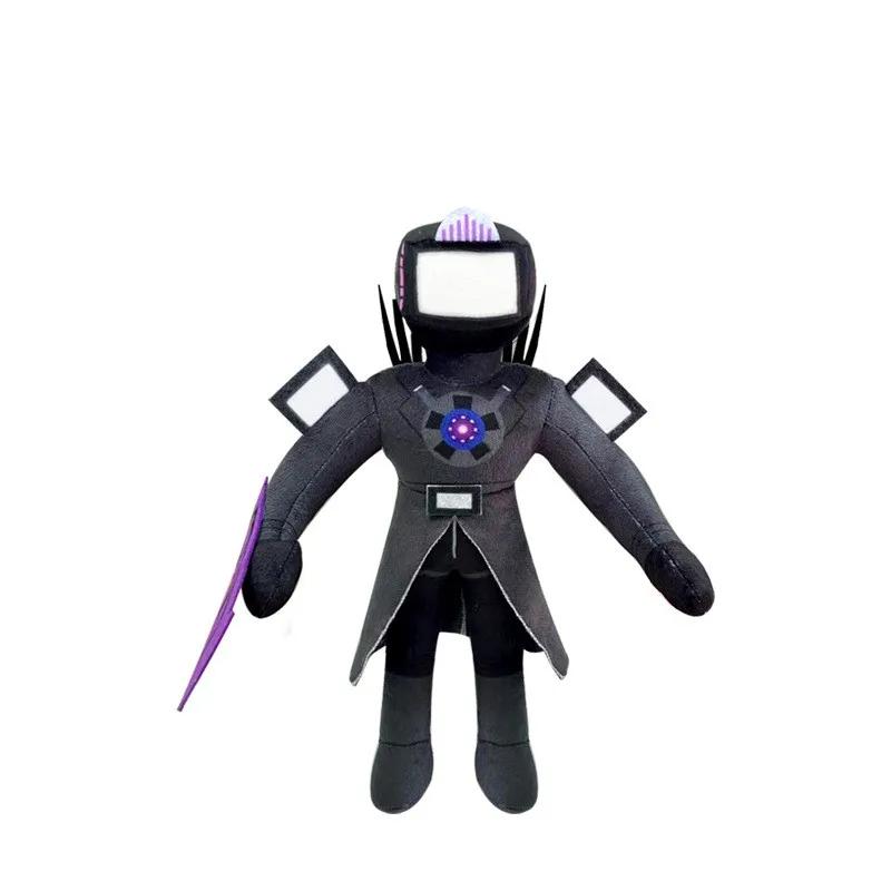 25cm Kawaii Skibidi Toilet Titan TV Man Plush Toy