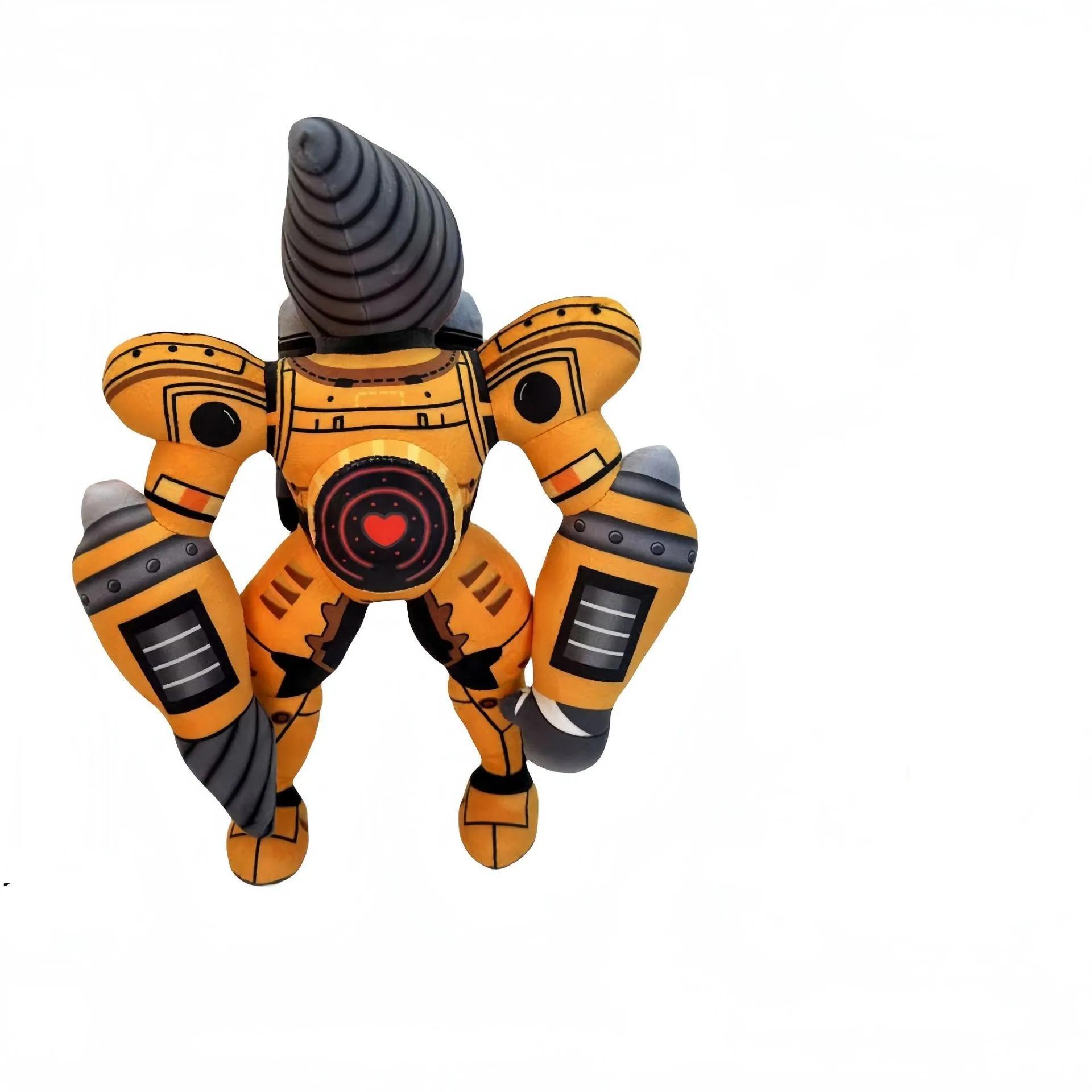 30cm Kawaii Skibidi Toilet Titan Drillman Plush Toy