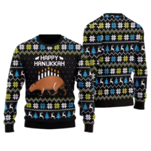 Kawaii Christmas Capybara 3D Print Long Sleeve Sweater Kawaii Christmas Capybara 3D Print Long Sleeve Sweater