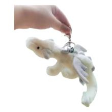 Kawaii Snow Dragon Keychain Kawaii Snow Dragon Keychain