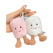 Kawaii Amuseables Pair Of Marshmallows Keychain Kawaii Amuseables Pair Of Marshmallows Keychain