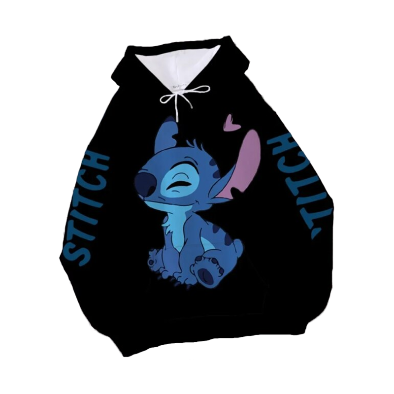 Kawaii Stitch Casual Hoodie Kawaii Stitch Casual Hoodie