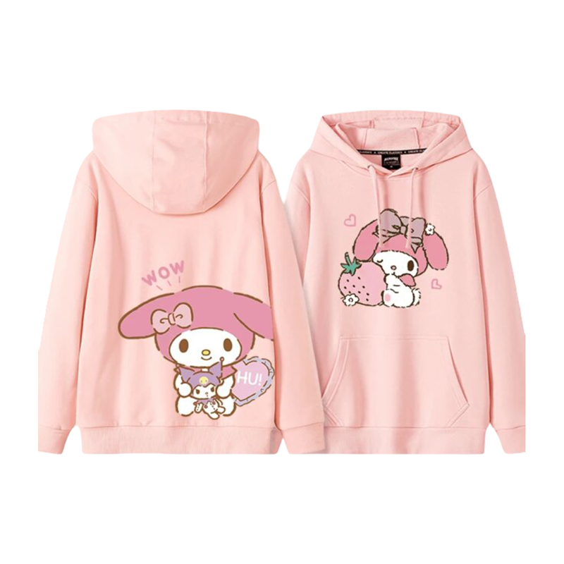 Kawaii Sanrio My Melody Printed Hoodie