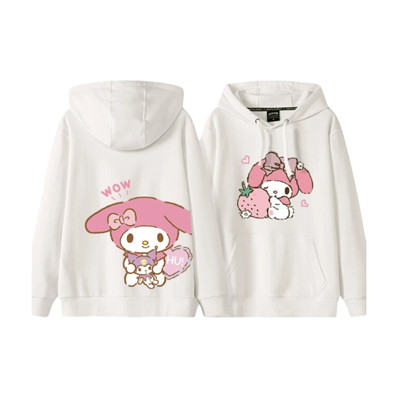 Kawaii Sanrio My Melody Printed Hoodie