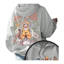Kawaii Winnie The Pooh Cartoon Character Hoodie Kawaii Winnie The Pooh Cartoon Character Hoodie