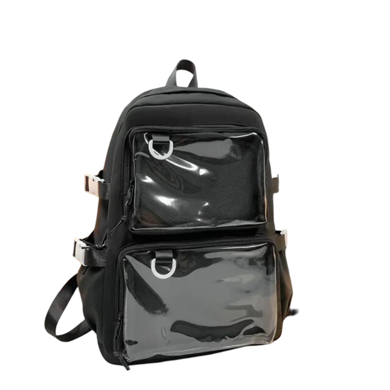Kawaii Transparent Backpack For College