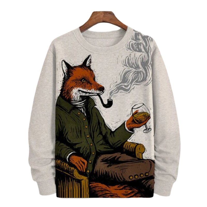 Kawaii Fox Printed T-Shirt