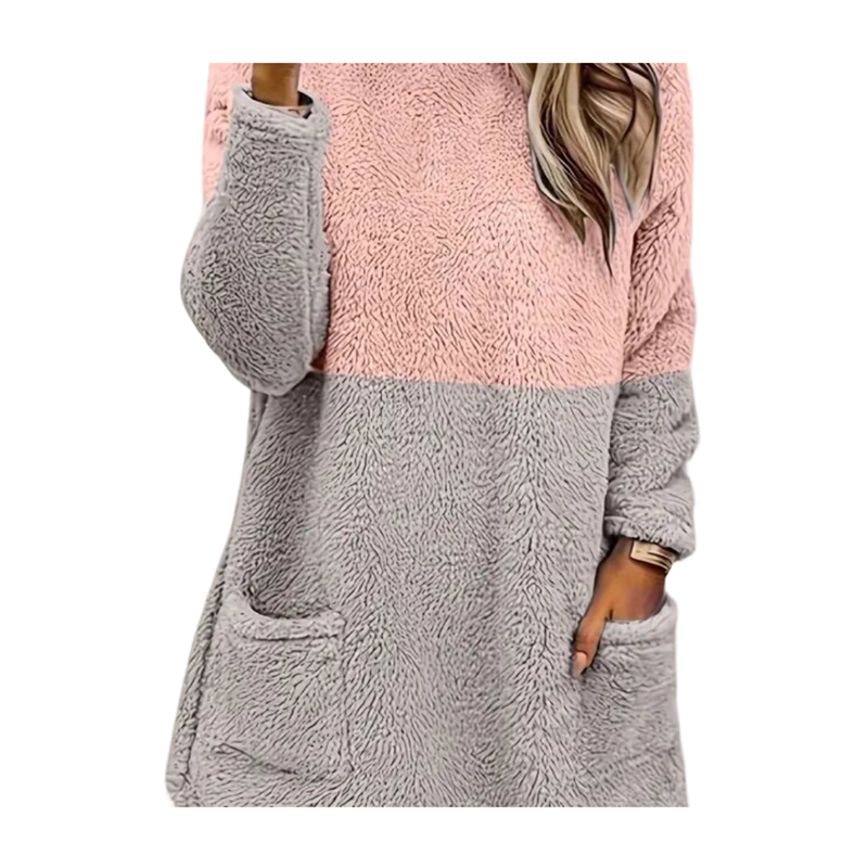 Kawaii Winter Multicolor Plush Hoodie Kawaii Winter Multicolor Plush Hoodie