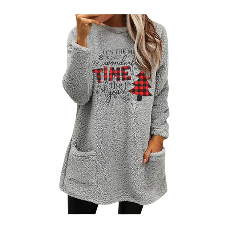 Kawaii Winter Plush Hoodie