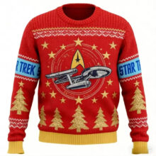 Kawaii Star Trek Command Sticker Printed Sweater Kawaii Star Trek Command Sticker Printed Sweater