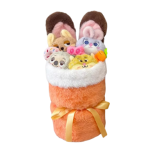 Kawaii Zootopia 2 Cartoon Character Plush Flower Bouquet Kawaii Zootopia 2 Cartoon Character Plush Flower Bouquet