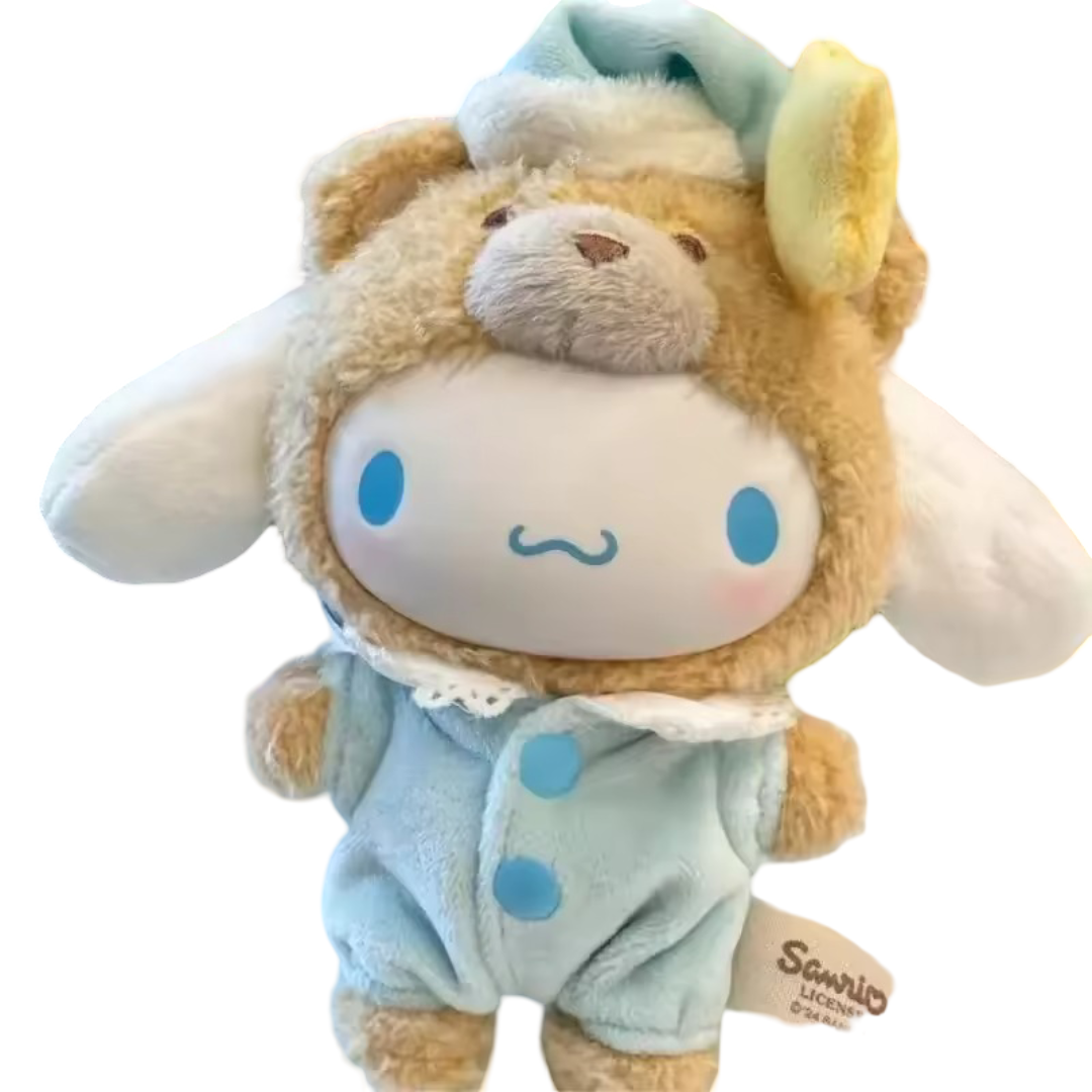 Kawaii Anime Sanrio Bear Turn Into Cinnamoroll Plush Toy