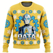 Kawaii Star Trek Data Printed Sweater Kawaii Star Trek Data Printed Sweater
