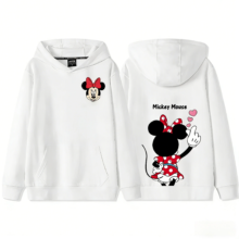 Kawaii Minnie Mouse Printed Hoodie Kawaii Minnie Mouse Printed Hoodie