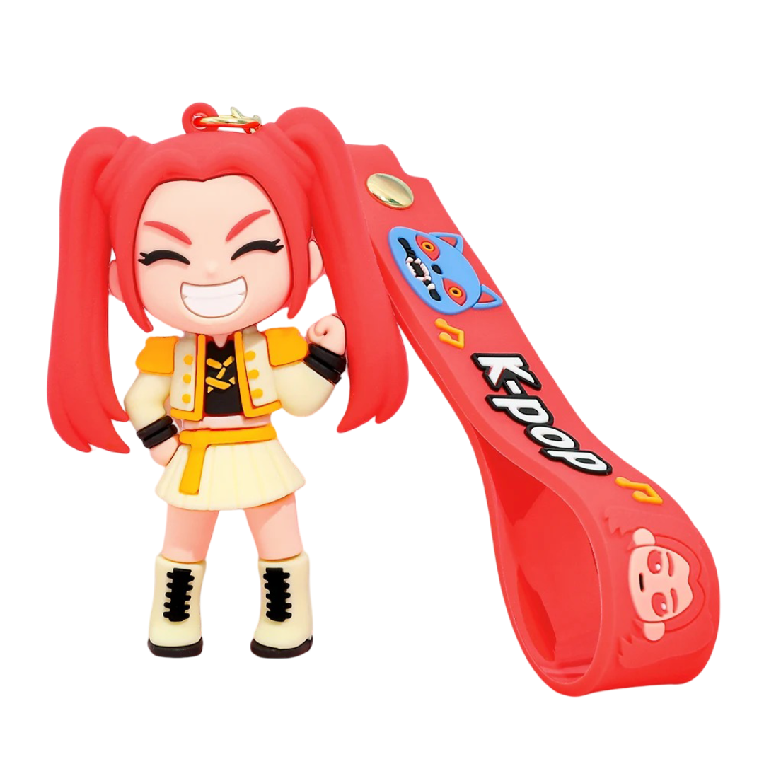 Kawaii KPop Demon Hunters Mira Keychain