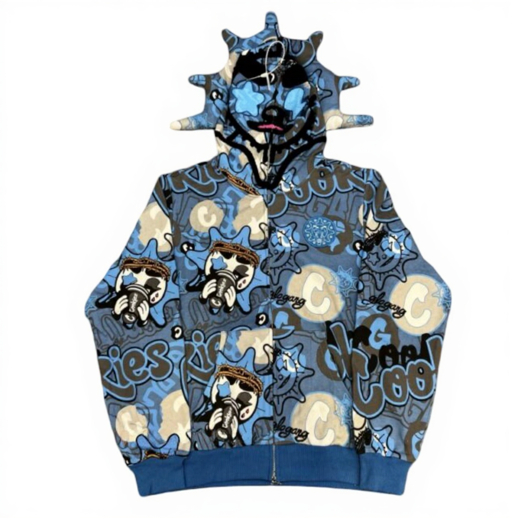 Kawaii Glo Gang Zip Hoodie