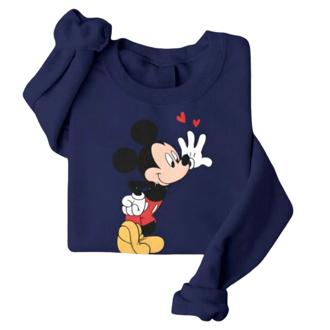 Kawaii Mickey Mouse Long Sleeve Sweatshirt