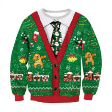 Kawaii Christmas Printed Sweatshirts Kawaii Christmas Printed Sweatshirts