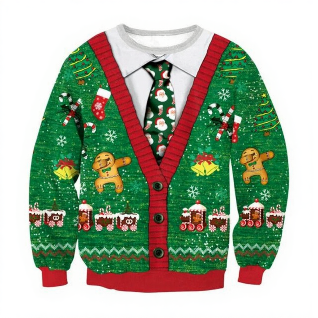 Kawaii Christmas Printed Sweatshirts Kawaii Christmas Printed Sweatshirts